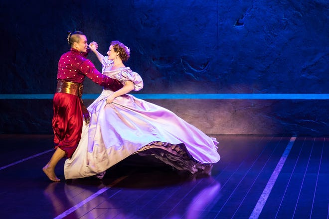 Jose Llana and Laura Michelle Kelly star in Rodgers & Hammerstein's "The King and I," which opened its run at PPAC on Tuesday. 

Matthew Murphy