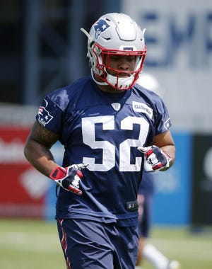Elandon Roberts is expected to start for Jamie Collins.