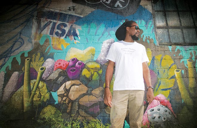 One of Dustin Harewood's murals can be seen in Rick Ross' NSFW video for "Box Chevy."
