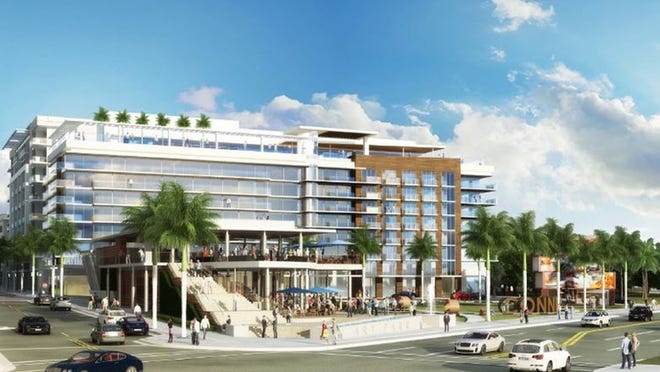 Redevelopment of city hall site in West Palm Beach (Provided)