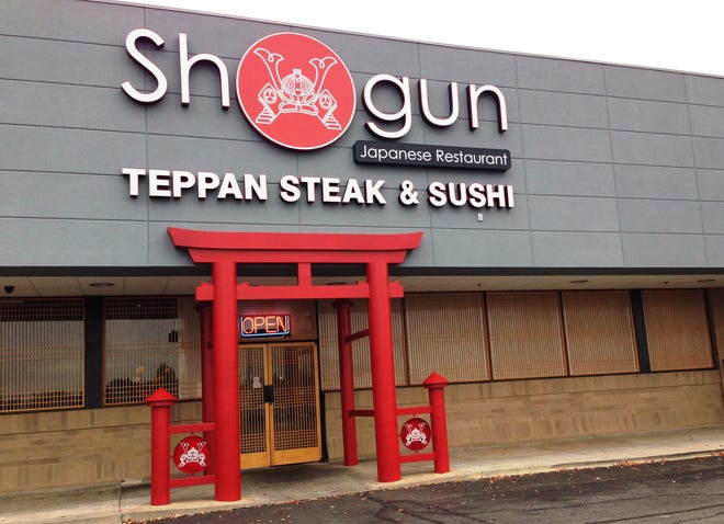 Shogun Japanese Restaurant is at 293 Executive Parkway in Rockford. CORINA CURRY/ROCKFORD REGISTER STAR