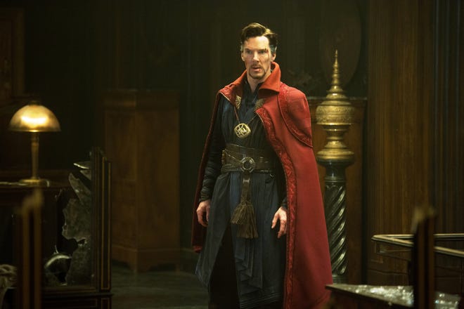 Benedict Cumberbatch as Doctor Stephen Strange in a scene from Marvel's "Doctor Strange." (Marvel Studios)