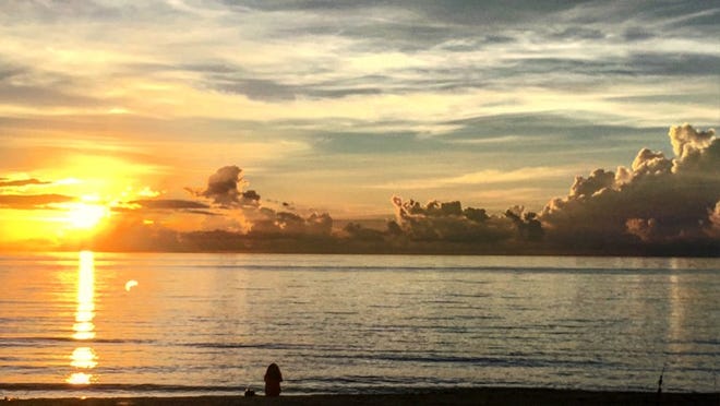 Sunrise on Palm Beach, Sept. 15 2016