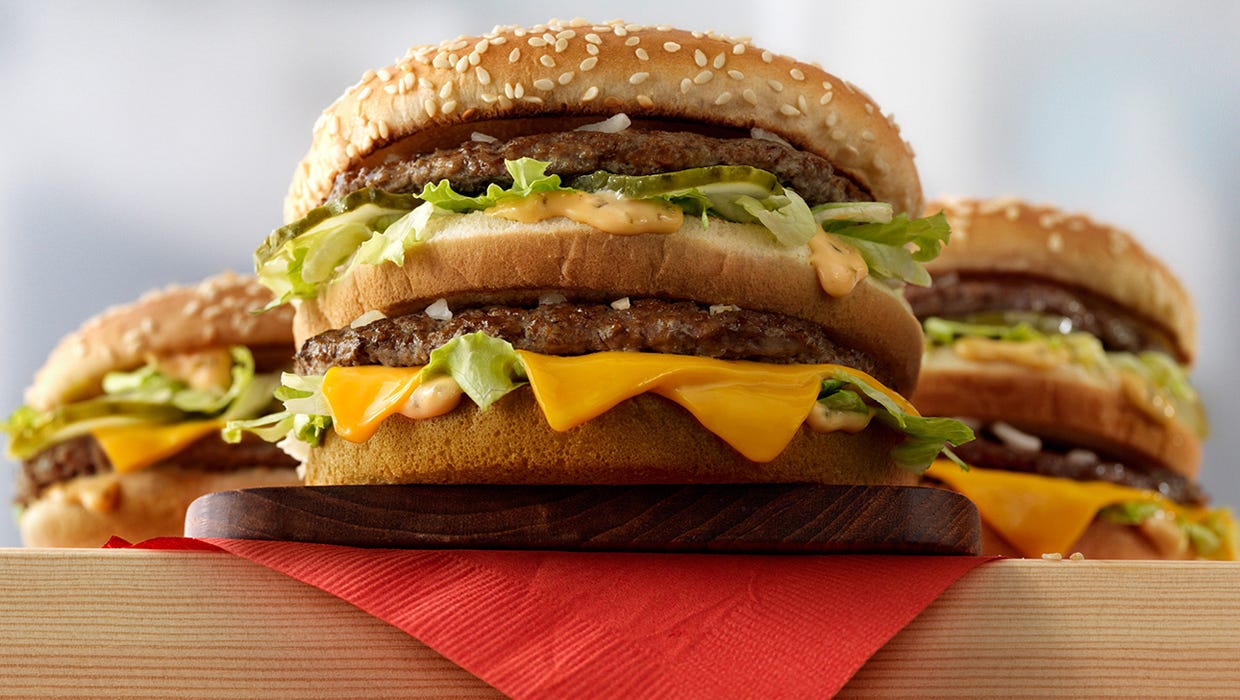 how much is a double big mac