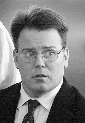 Daniel Holland at his 2001 murder trial.