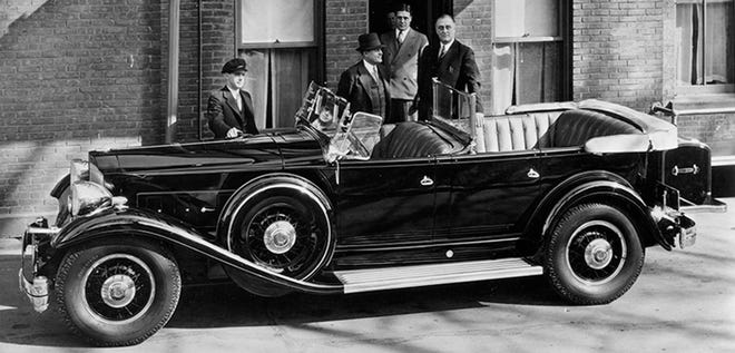 Top honors for the coolest car owned by a president belongs to FDR's 1932 Packard Phaeton. Photo courtesy of NY State Museum