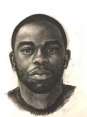 Sketch of the suspect