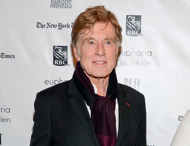 FILE - In this Nov. 30, 2015 file photo, actor Robert Redford attends The Independent Filmmaker Project’s 25th Annual Gotham Independent Film Awards in New York. Redford says he’s retiring soon from acting to focus on directing. In an online interview with his grandson Dylan Redford, the 80-year-old star says he’s getting tired of acting. “I’m an impatient person so it’s hard for me to sit around and do take after take after take,” he says. (Photo by Evan Agostini/Invision/AP, File)