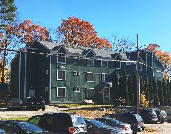 A Durham landlord is seeking town approval to convert this Brook Way apartment building into a sorority house for University of New Hampshire students. Photo by Casey Conley/Fosters.com