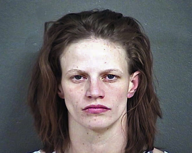 This undated file photo provided by the Wyandotte County Detention Center in Kansas shows Heather Jones, who was sentenced Monday, Nov. 14, 2016, to life in prison for her role in the death of her 7-year-old stepson, who authorities say had been brutally abused and whose remains were found in the family’s home in Kansas City, Kan. (Wyandotte County Detention Center via AP, File)