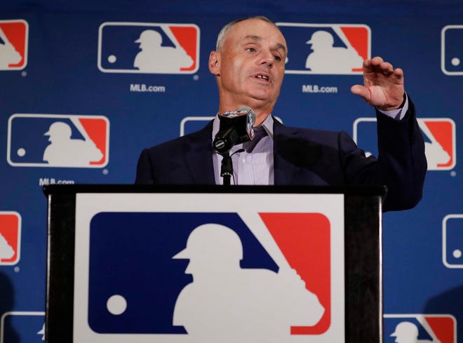 FILE - From left are 2016 file photos showing American League baseball managers Jeff Banister, of the Texas Rangers, Terry Francona of the Cleveland Indians and Buck Showalter of the Baltimore Orioles. Baseball's Manager of the Year in the AL and NL are awarded Tuesday, Nov. 15, 2016. (AP Photo/File)