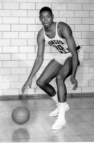 Bob Boozer, enshrined Friday into the College Basketball Hall of Fame, was a two-time All-American for Kansas State who led the Wildcats to the 1958 Final Four. (Kansas State sports information)