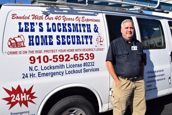 Elton B. Lee has been a locksmith for more than 40 years.