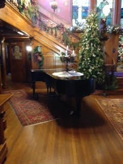 The Five Oaks Mansion, home of the Massillon Woman's Club, is all decked out for the holiday season.

(Photo provided)