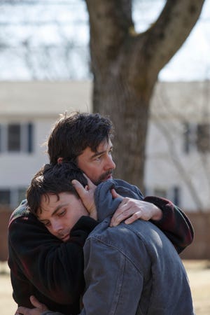 This image shows Kyle Chandler, left, and Casey Affleck in a scene from "Manchester By The Sea." (The Affleck/Middleton Project)