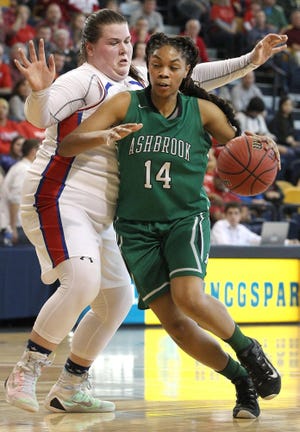 Evonna McGill led Ashbrook to a 30-2 record last year. Will she make our readers' 'Super 7?' (John Clark / The Gaston Gazette)