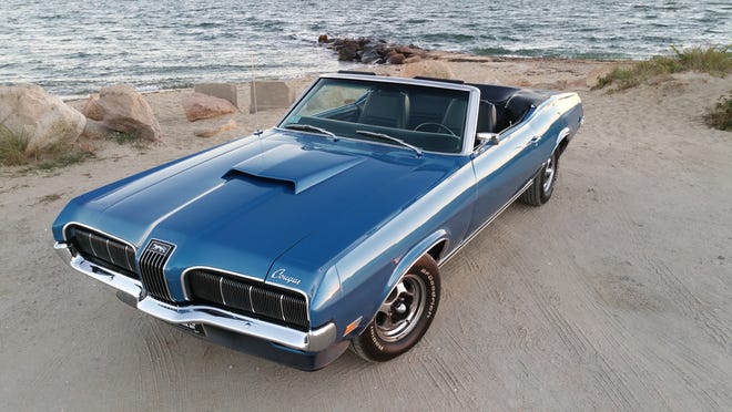 “Cougar Johnny” from the New England Cape Cod area may have the last surviving 1970 Mercury Cougar Convertible 428 Cobra Jet with a 4-Speed transmission as only three were ever built. (Cougar Johnny collection photo).