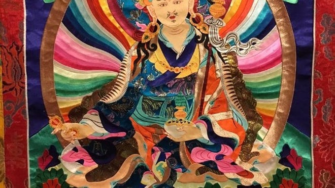 Guru Padmasambhava, Founder of Tibetan Buddism, painting (Photo/ Padmasambhava Buddhist Center)