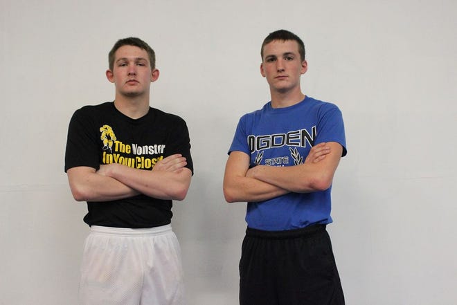 Ogden seniors Zach McCloud (left) and Austin Flynn are looking for another trip to the Wells Fargo Arena for the state meet.