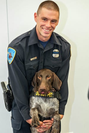 This undated photo provided by Wayne State University shows university police officer Collin Rose, who was shot in the head while on patrol near a university campus in Detroit on Tuesday, Nov. 22, 2016. Rose, a five-year veteran of the department. died from his injuries on Wednesday, Nov. 23. He was 29. (MJ Murawka/Wayne State University via AP)