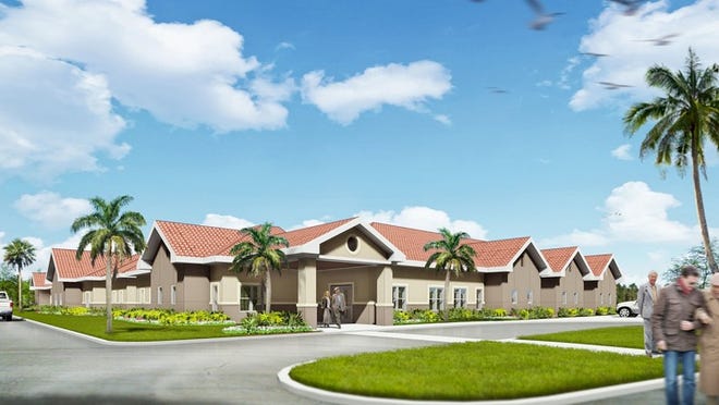 Brookdale is building a new, 39-bed memory care facility for people with Alzheimer’s disease and other forms of dementia. Rendering courtesy of Brookdale