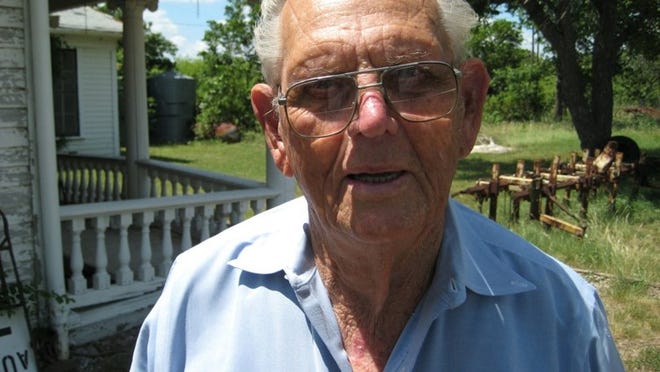 Farmer, auctioneer and parks land banker Rubert Ceder. Michael Barnes/American-Statesman
