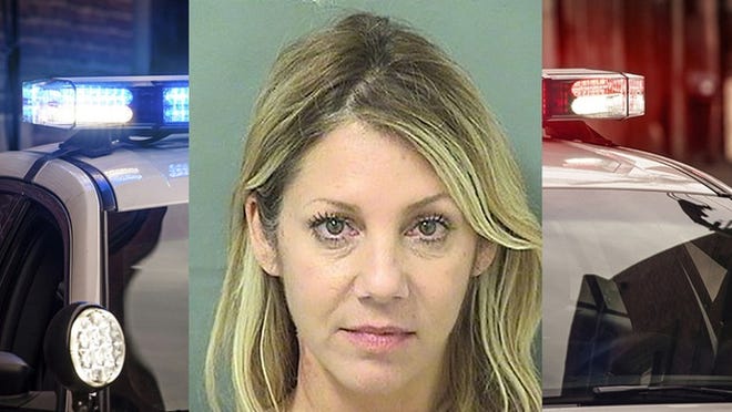 Michelle Ropp is charged with robbery by sudden snatching and battery. (Provided by the Palm Beach County Sheriff’s Office)