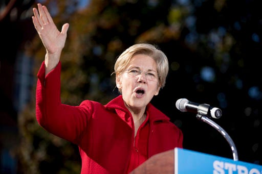 Sen. Elizabeth Warren, D-Mass. says a bill providing extra money for medical research is 'extortion' and a giveaway to big biomedical companies. She also said the bill benefits a Republican donor who backs controversial therapies that are supposed to regenerate cells.