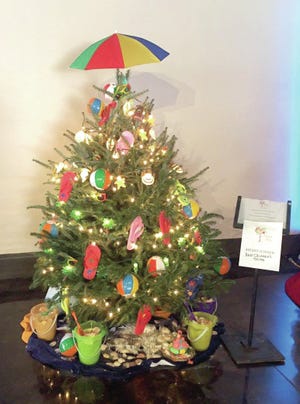 Courtesy of Festival of Trees Palmetto State Bank won last year’s “Best Children’s Theme” for its beach decor.