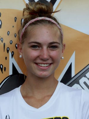 Moorestown junior Avery Powell is a member of the 2016 BCT All-County Field Hockey First Team