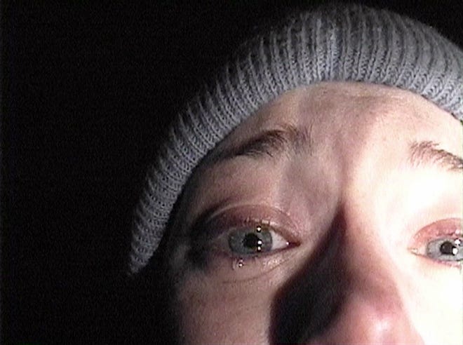 A scene from "The Blair Witch Project." Courtesy photo
