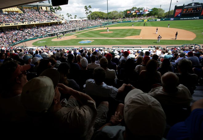 File/Associated Press The Braves are trying to move from their Disney World spring training home. A possible stadium near Naples, Fla., was rejected on Tuesday. t