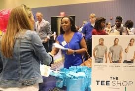 The hiring event in September at the Ocean Center for the new Daytona Beach Tanger Outlets mall drew hundreds of applicants. The mall, which opened Nov. 18, has created more than 900 jobs. NEWS-JOURNAL FILE/JIM TILLER