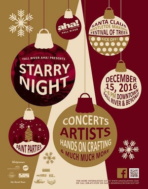 Ring in the holidays “AHA! in Fall River-style” with Thursday night's “Starry Night” festive event.
