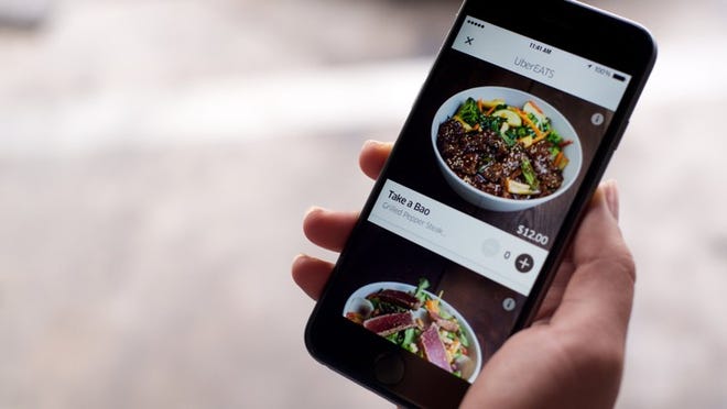 UberEATS delivers restaurant entrees in Austin.