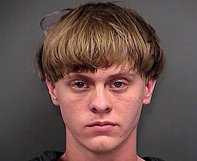 FILE - This June 18, 2015, file photo, provided by the Charleston County Sheriff's Office shows Dylann Roof. Prosecutors who wanted to show that Roof was a cruel, angry racist simply used his own words at his death penalty trial on charges he killed nine black people at a Charleston church. Roof's two-hour videotaped confession less than a day after the June 2015 shooting and a handwritten journal found in his car when he was arrested were introduced into evidence Friday, Dec. 9, 2016. (Charleston County Sheriff's Office via AP, File)