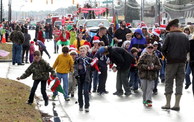 Despite the threat of rain, people in Havelock turned out for the 46th annual Havelock Christmas Parade in Havelock.