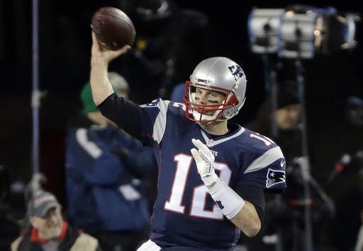 Patriots quarterback Tom Brady led the team to an eighth straight AFC East title, but he's more focused on winning another Super Bowl. AP File Photo/Steven Senne