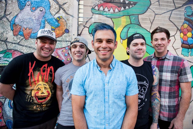 Patent Pending will bring its Holiday Tour 2016 to the Sherman Theater on Saturday. PHOTO PROVIDED