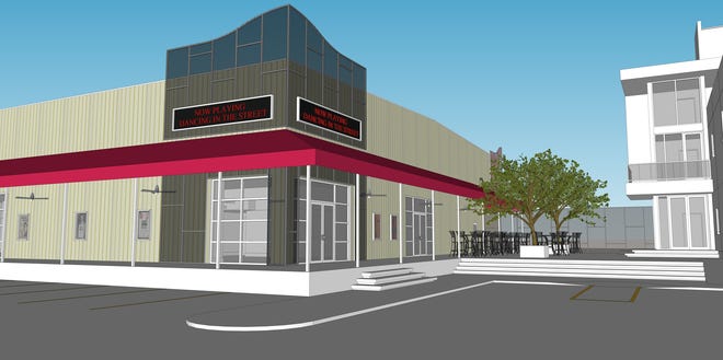 A rendering of the proposed renovation of the Westcoast Black Theatre Troupe building. / Photo courtesy WBTT