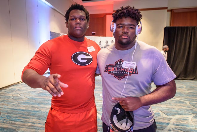 Isaiah Wilson and Marvin Wilson (Photo via Under Armour All-American game)
