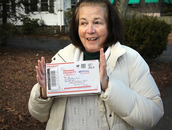 Barbara Kerr, a Weymouth native who lives in Canton, recently had her 1971 Bridgewater State College class ring mailed to her by a South Carolina man who had found it decades ago but only recently was able to track Kerr down.