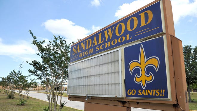 Sandalwood High School is seen. (Bruce Lipsky/Florida Times-Union)
