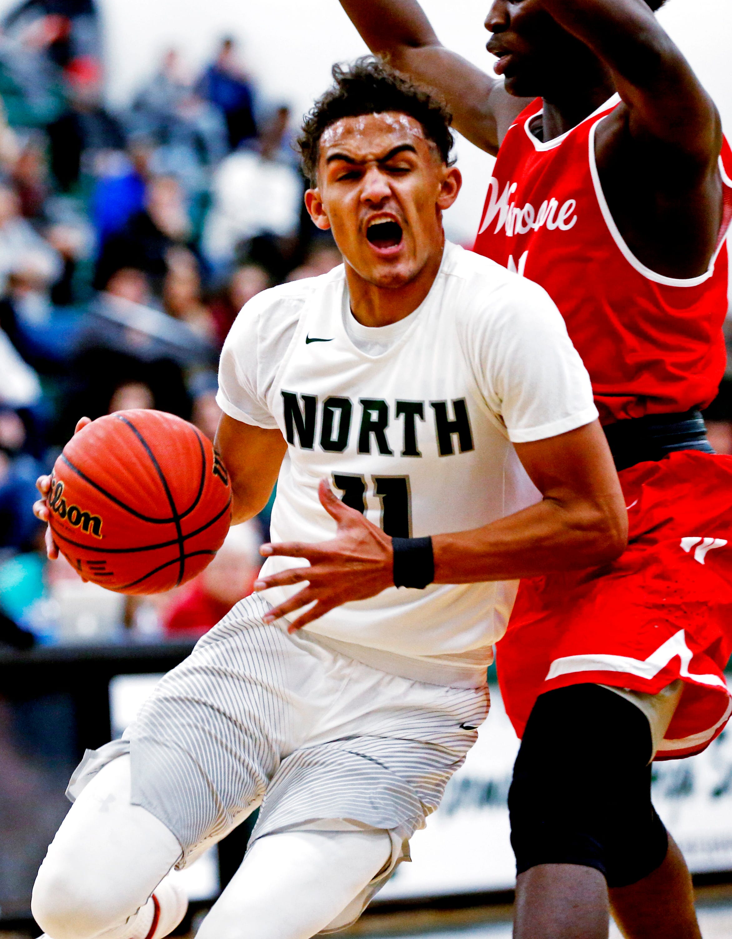 High school basketball Trae Young earns his 40 points as Norman North