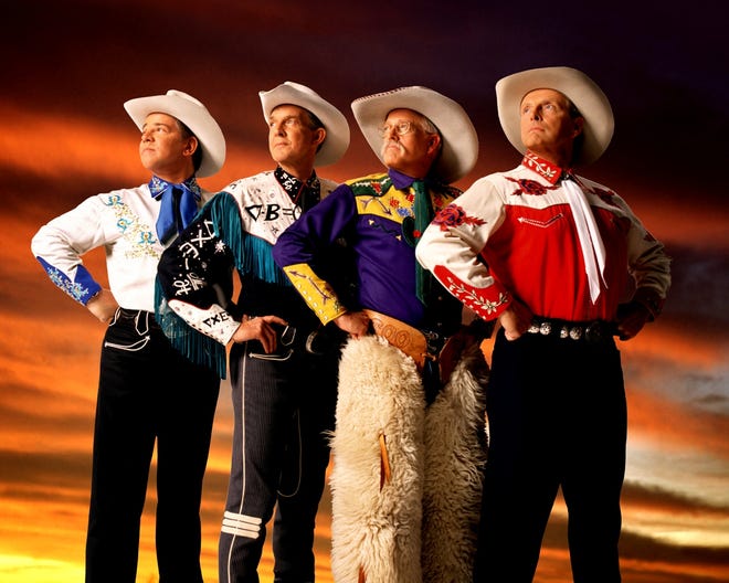 Riders in the Sky will perform Friday at the Orange Blossom Opry in Weirsdale. Publicity photo