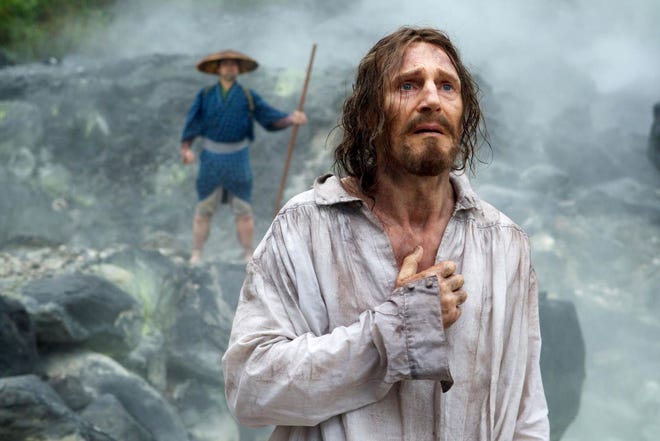 Liam Neeson portrays a priest who has renounced his Christian beliefs in Martin Scorsese's "Silence."