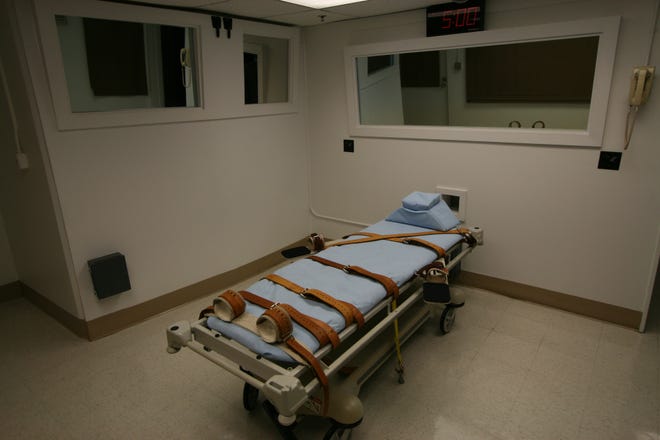 Florida's execition chamber. (Department of Corrections photo)