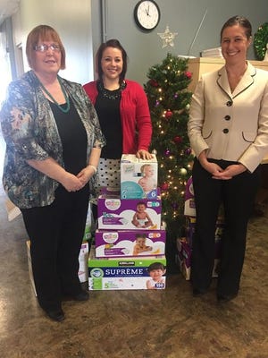 CAPCIL accepts a generous donation that will support the Head Start programs. From left: Marcia Hieronymus,Head Start Manager on Point - CAPCIL, Breann Titus, Volunteer Services Director - CAPCIL, and Christine Short, Edward Jones Financial Advisor. Photo submitted