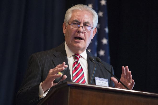 Former ExxonMobil CEO Rex Tillerson, President-elect Donald Trump's nominee to lead the State Department, is an example of the shake-up Trump promises for Washington.