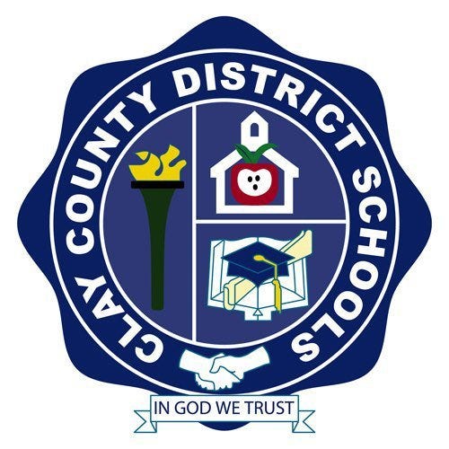 Clay County school district logo. File